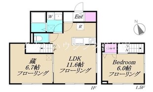 仮称エムジオ西馬込の物件間取画像